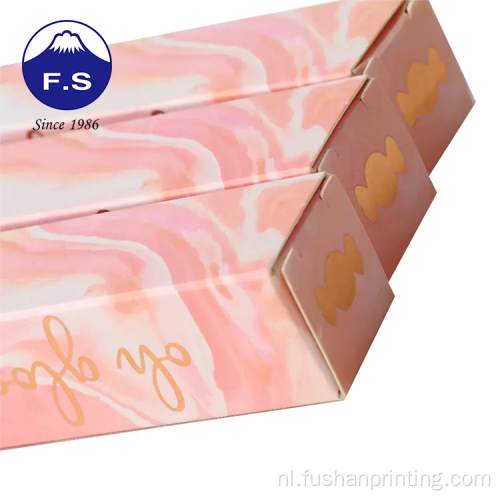 Aangepaste skin care paper verpakking doos